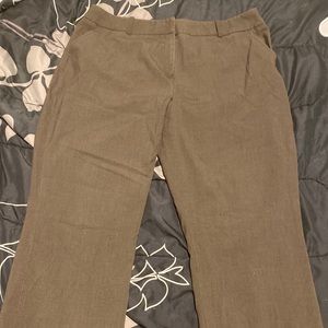 Brown Apostrophe bootcut dress pants size 18W